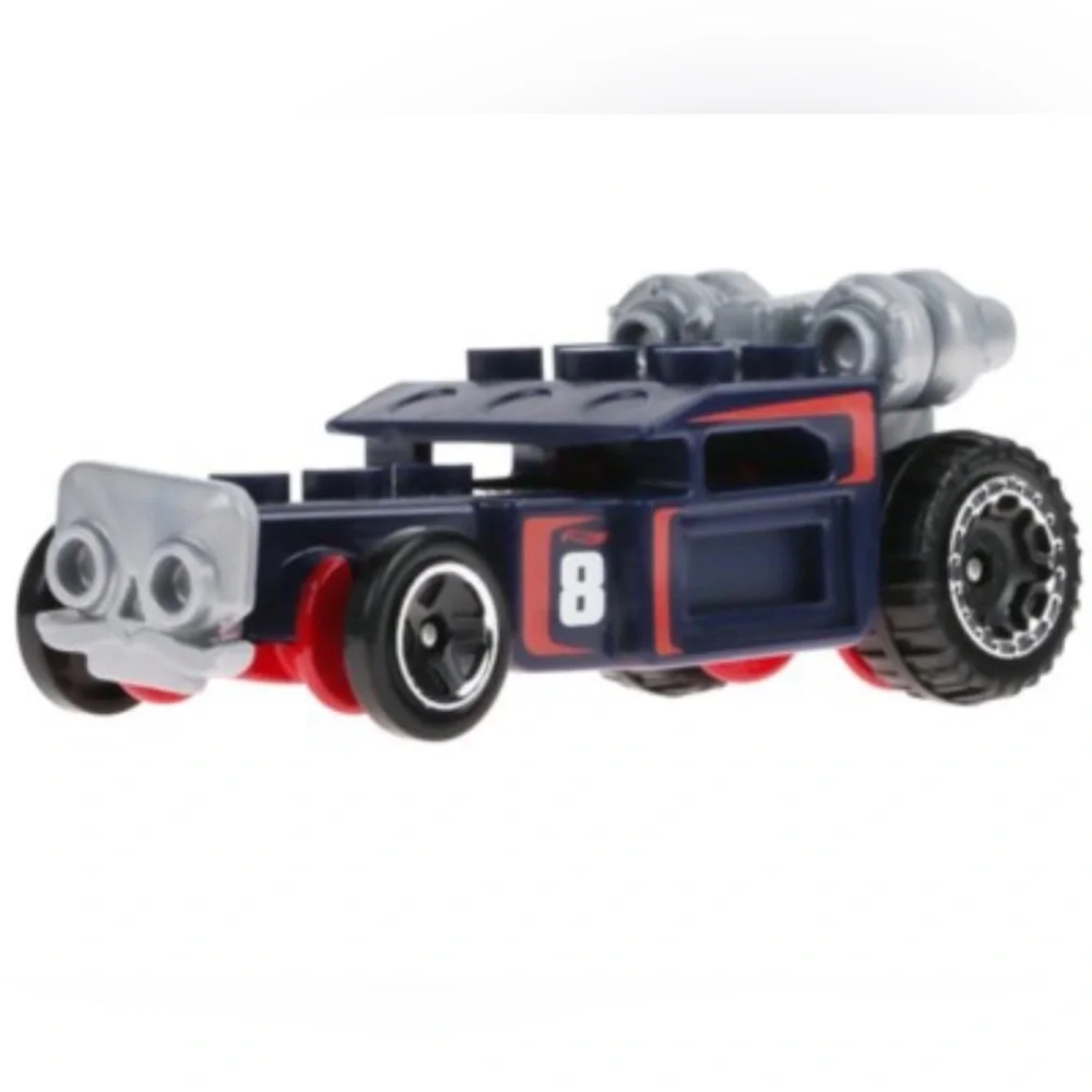 Hot Wheels Brick and Motor – Dark Blue & Red – Experimotors 1/5 – 25/250